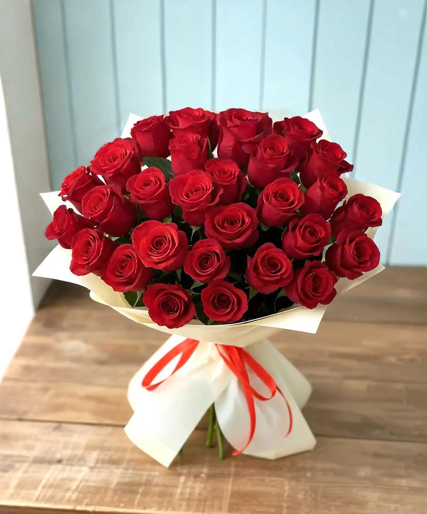 Букет 29 Красных роз в Колычево Можайского района