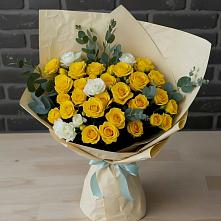 Букет цветов из:  Розы #REPLACE_PRED# Колычево Можайского района