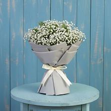 Букет цветов из:  Гипсофила в Колычево Можайского района