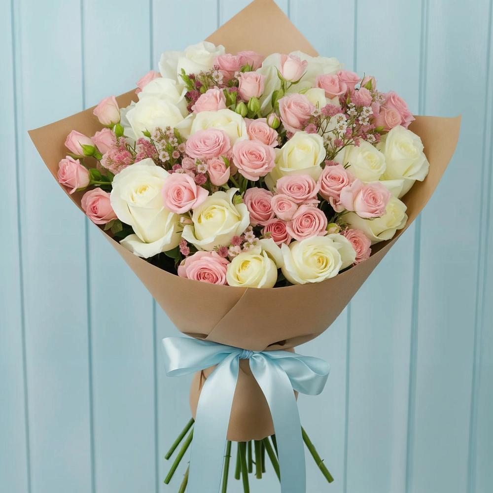 Букет цветов из: Розы в Колычево Можайского района