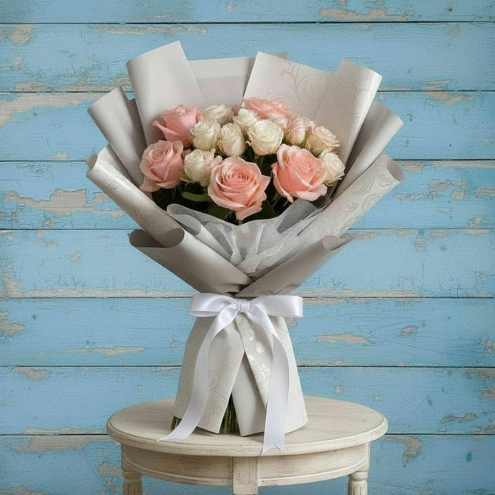 Букет цветов из: Розы в Колычево Можайского района