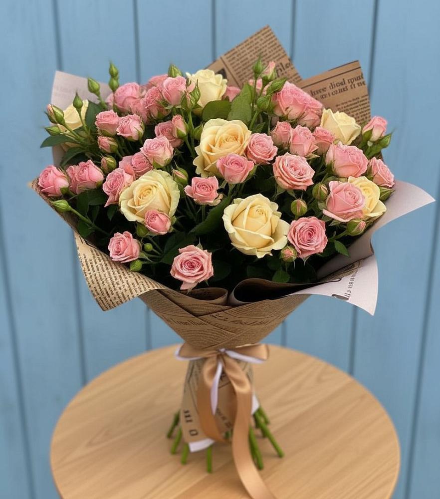 Букет цветов из: Розы в Колычево Можайского района