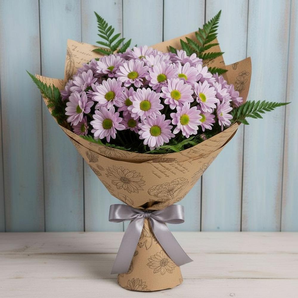 Букет цветов из: Хризантемы в Колычево Можайского района