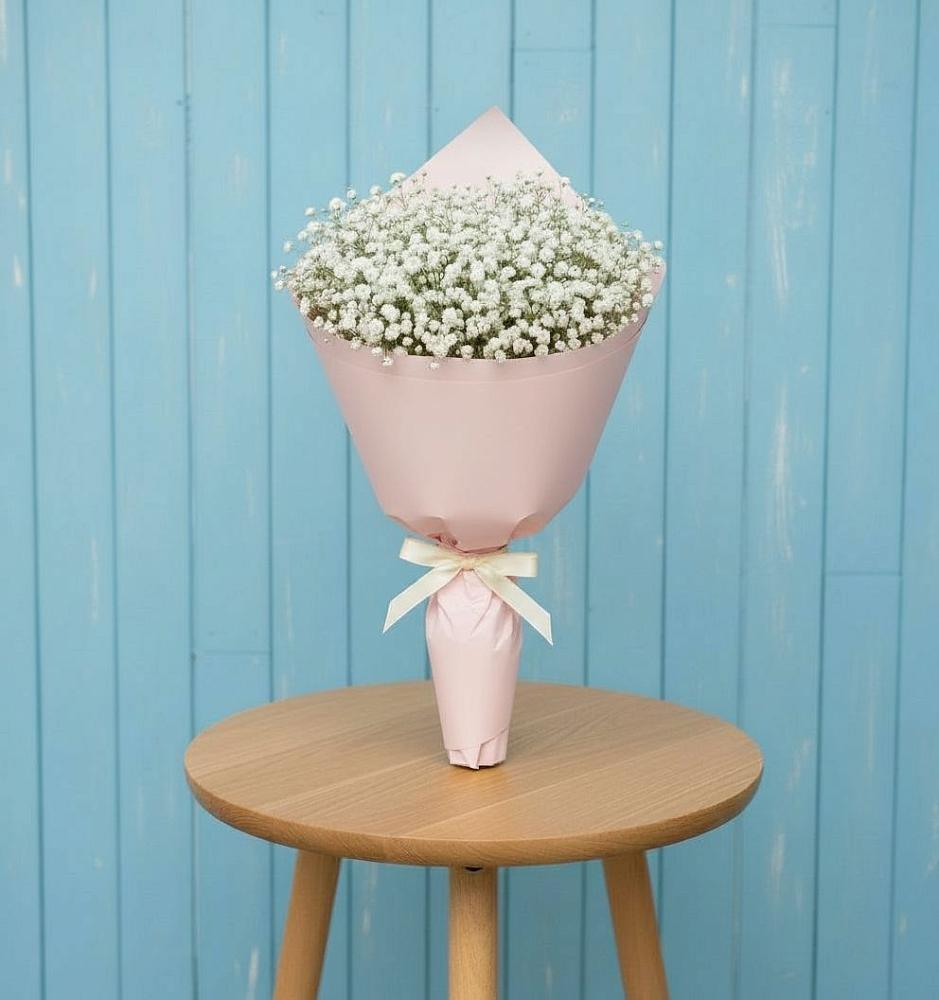 Букет цветов из: Гипсофила в Колычево Можайского района