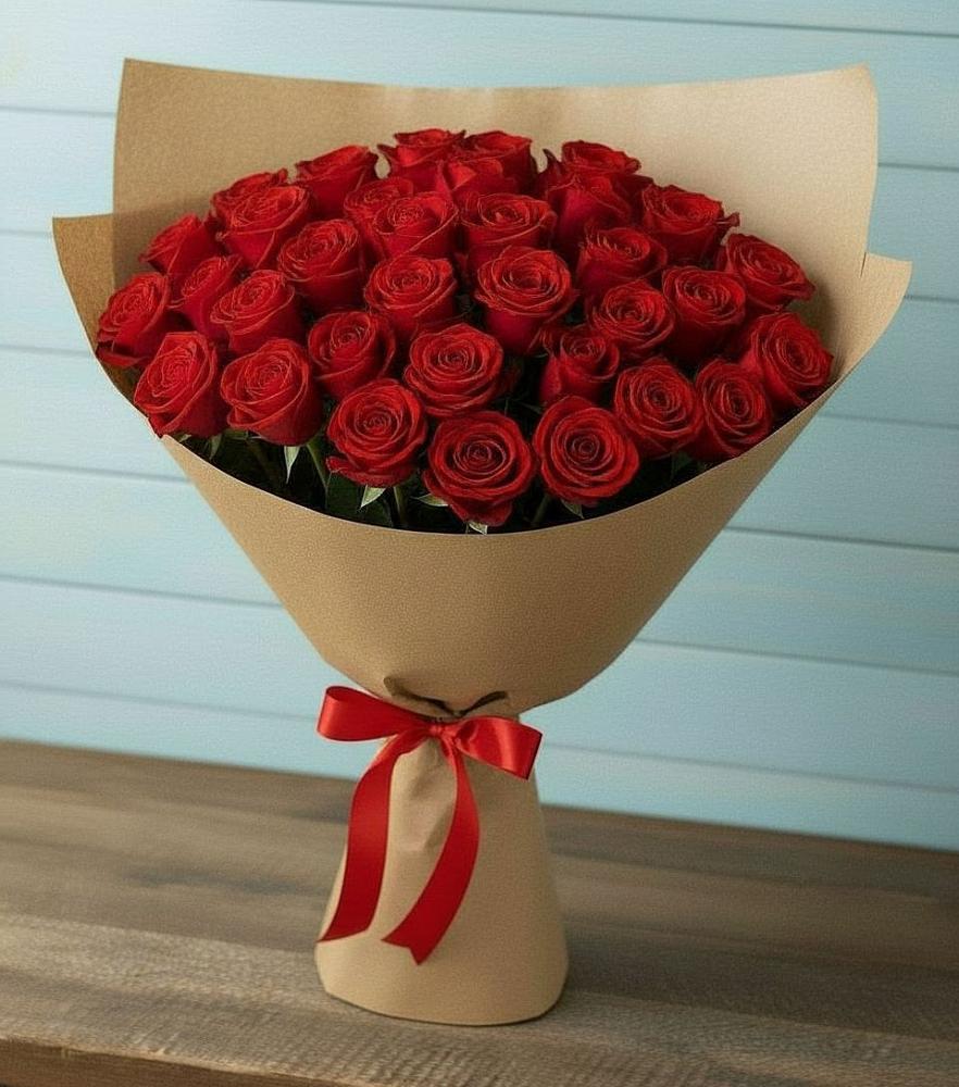 Букет Красные розы Милано в Колычево Можайского района