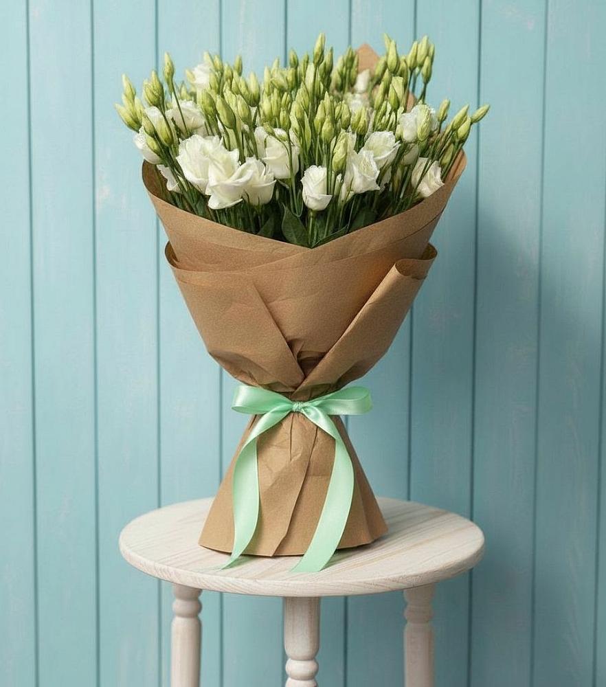 Букет цветов из: Лизиантусы в Колычево Можайского района