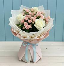Букет цветов из:  Розы в Колычево Можайского района