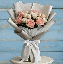 Букет цветов из:  Розы #REPLACE_PRED# Колычево Можайского района