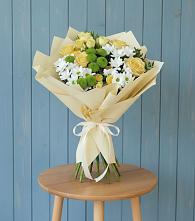 Букет цветов из:  Хризантемы и Розы #REPLACE_PRED# Колычево Можайского района