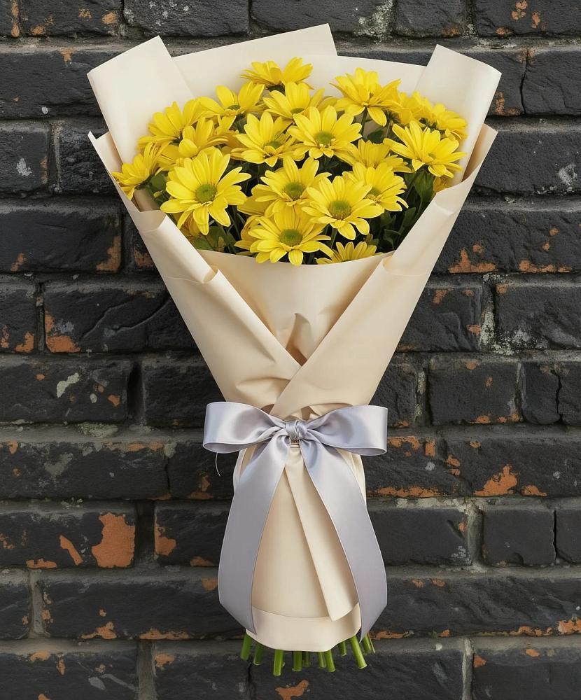 Букет цветов из: Хризантемы в Колычево Можайского района