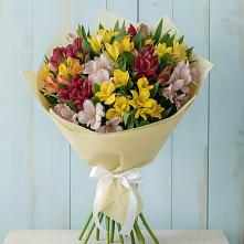 Букет цветов из:  Альстромерии в Колычево Можайского района