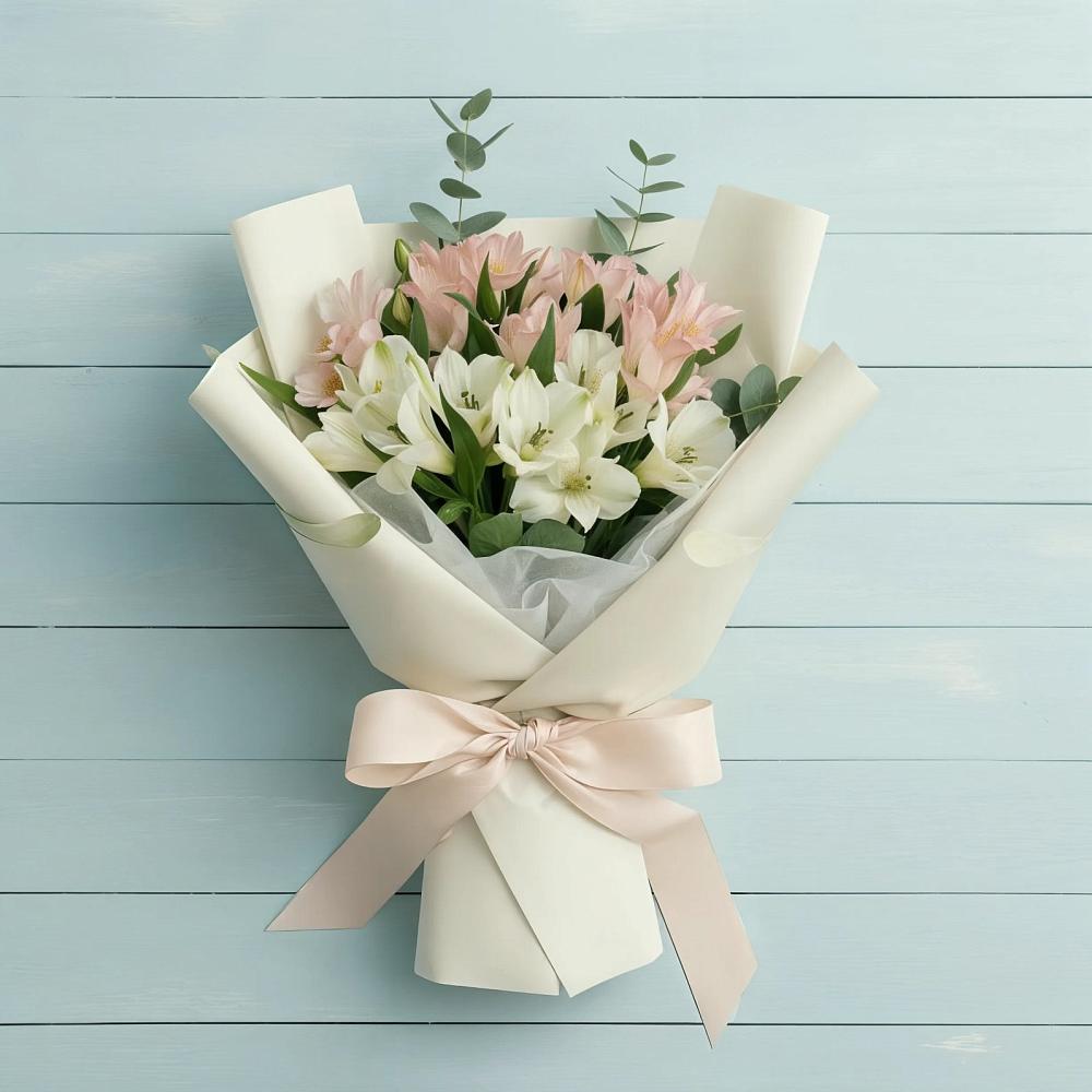 Букет цветов из: Альстромерии в Колычево Можайского района