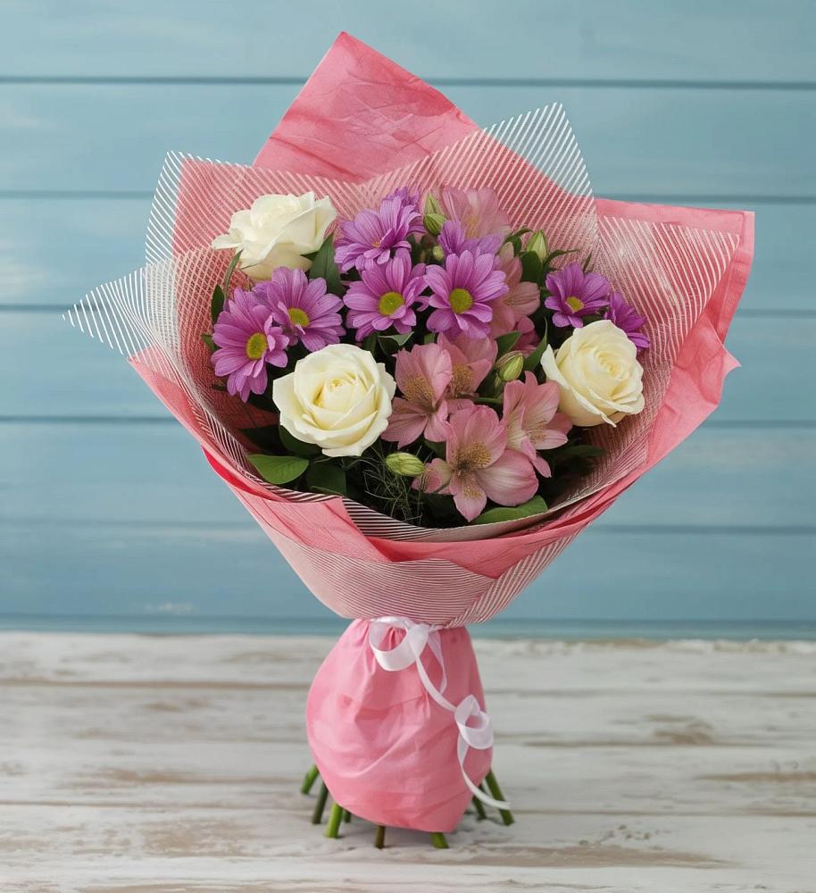 Букет цветов из: Герберы в Колычево Можайского района