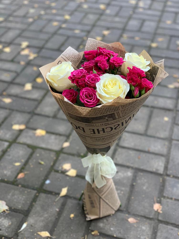 Букет цветов из: Розы в Колычево Можайского района